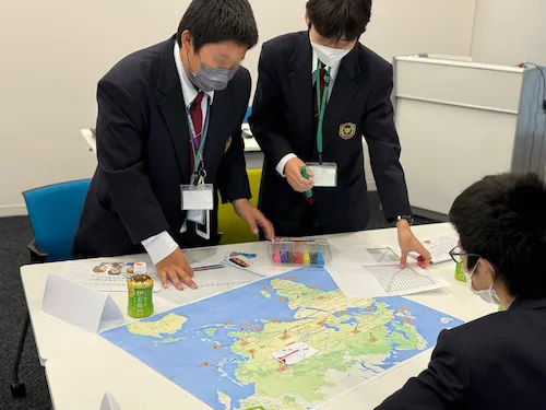 日新 中学生企業訪問