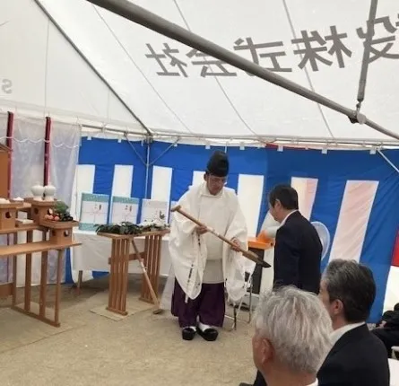 日新 神戸西危険物倉庫地鎮祭
