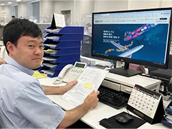 化学品・半導体営業部 営業第一課 高瀬 凌平