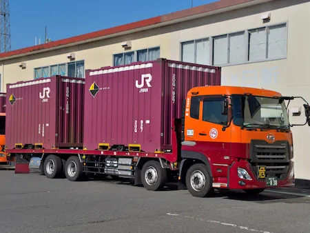 rail container transport