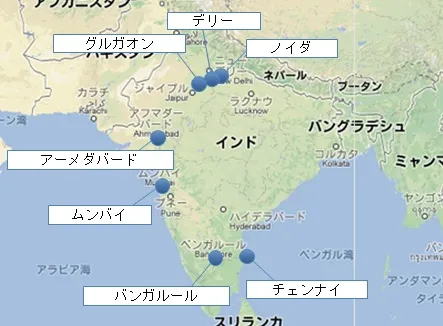 インドの物流ネットワーク1