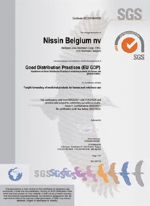 GDP Certification