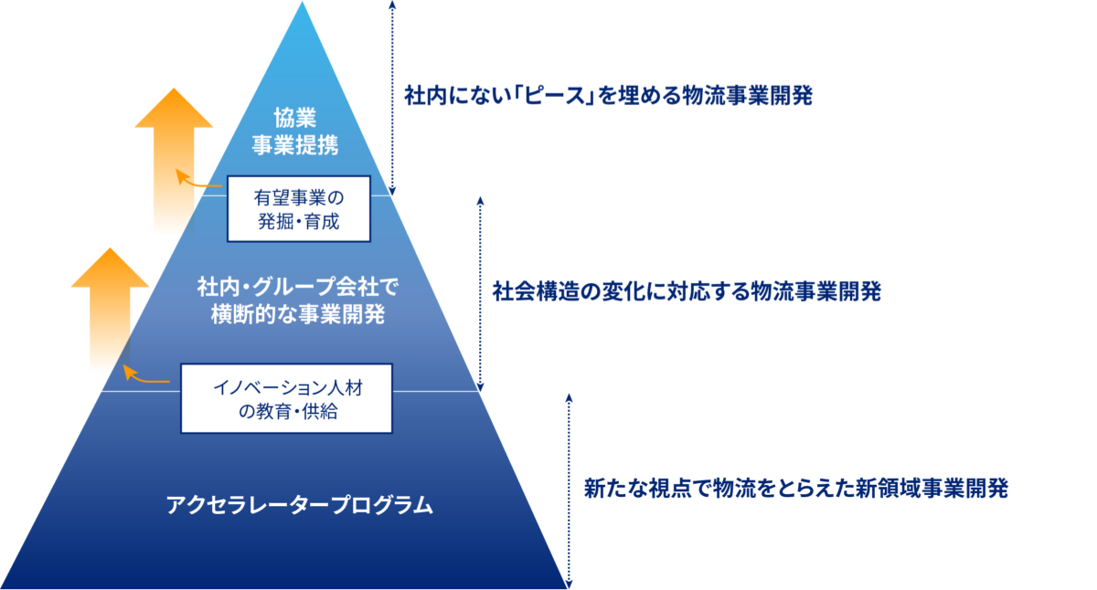 Diagram of three initiatives